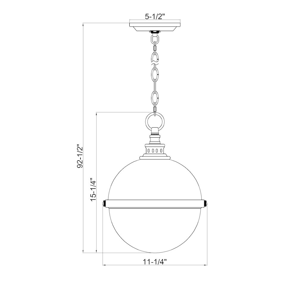 Z-Lite 2 Light Pendant. Picture 8
