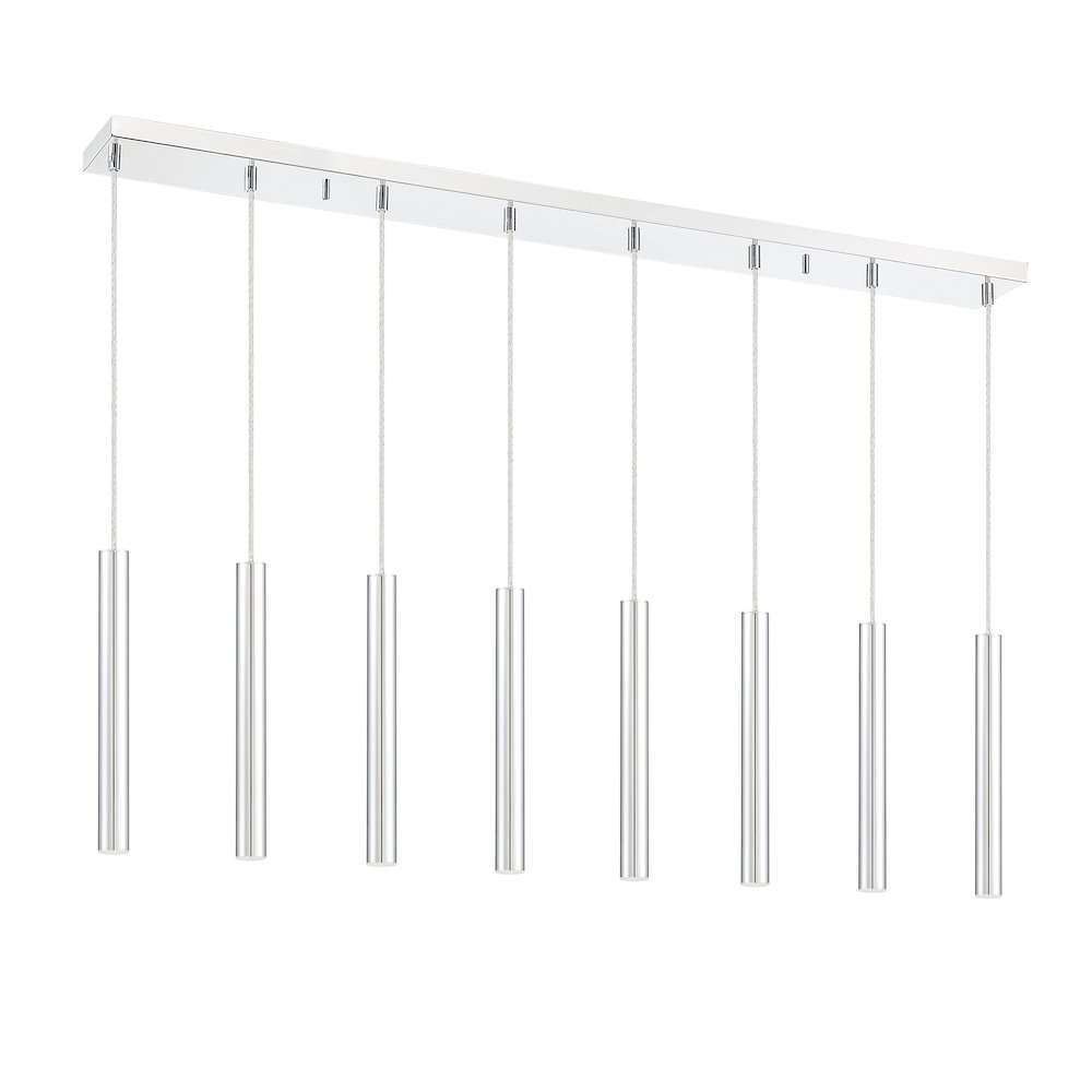Z-Lite 8 Light Linear Chandelier. Picture 5