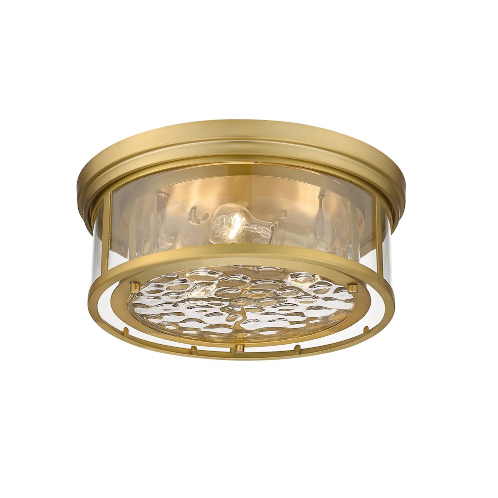 Z-Lite 3 Light Flush Mount. Picture 3