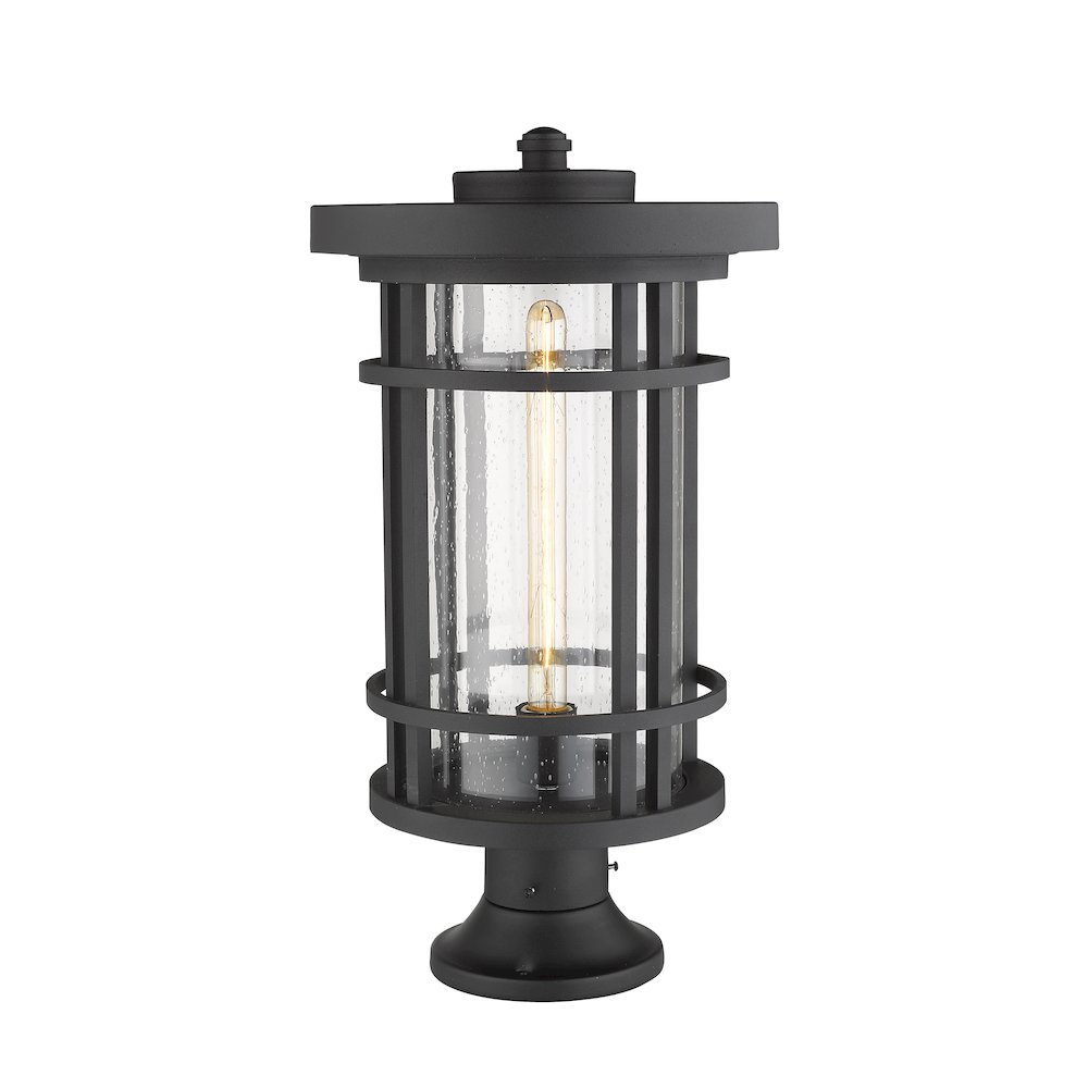 Z-Lite 1 Light Outdoor Pier Mounted Fixture. Picture 3