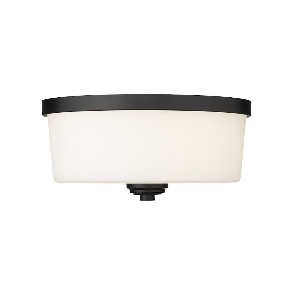 Z-Lite 3 Light Flush Mount. Picture 2