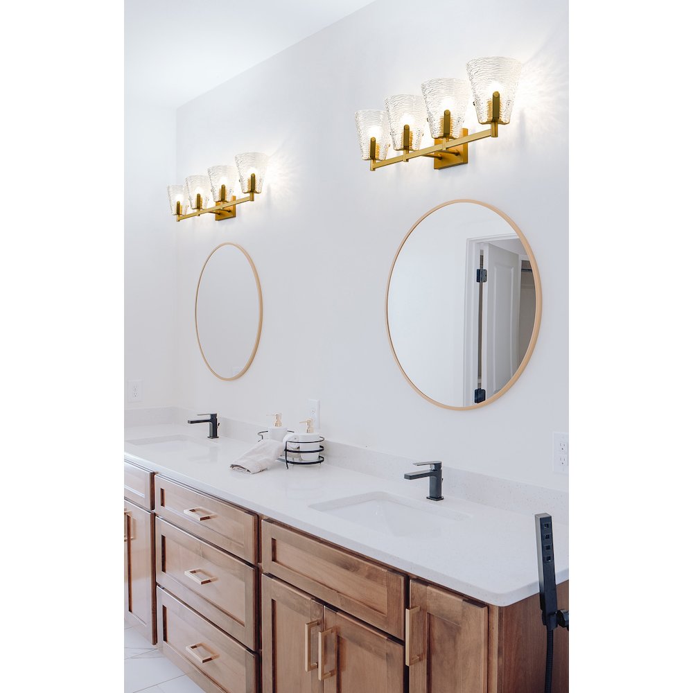 Z-Lite 4 Light Vanity. Picture 6