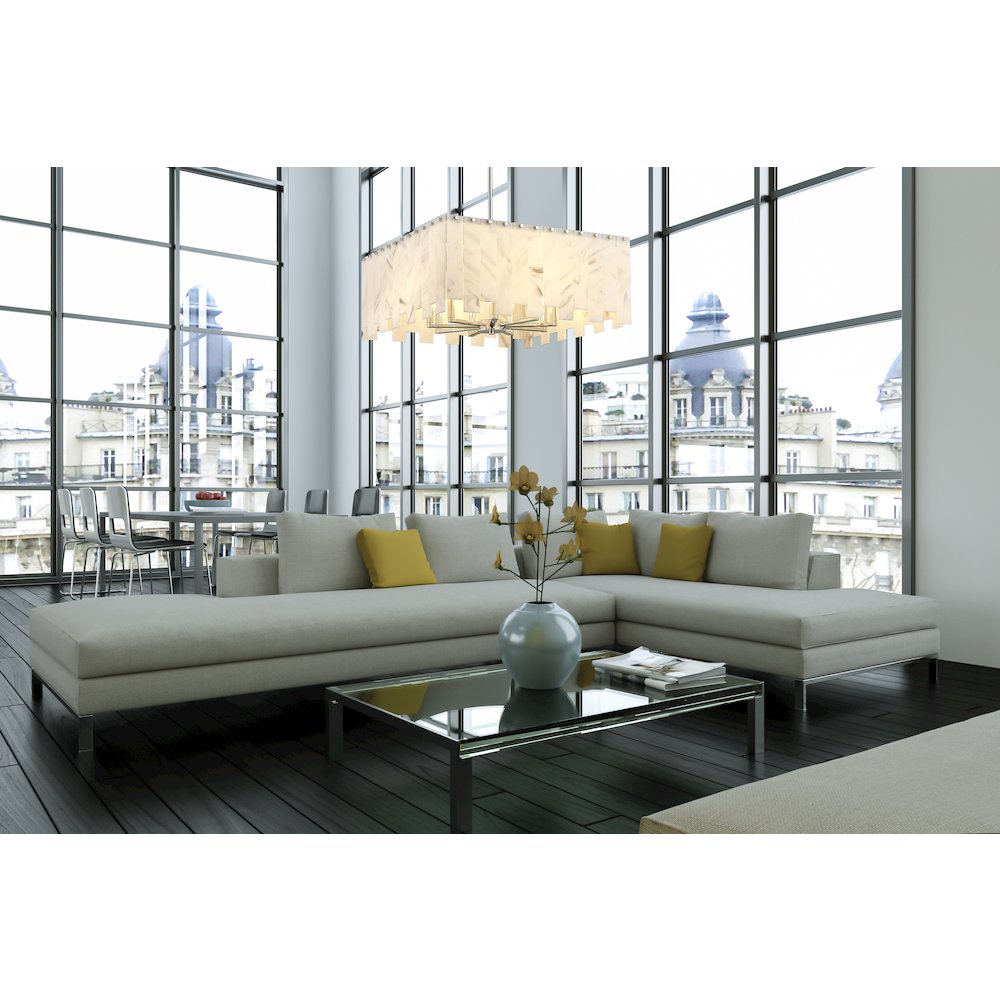 Z-Lite 8 Light Chandelier. Picture 6