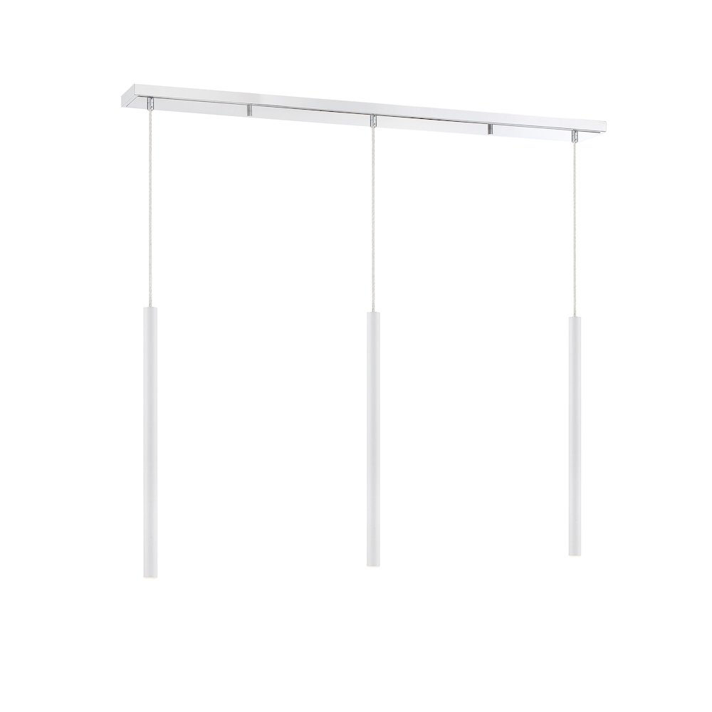 Z-Lite 3 Light Linear Chandelier. Picture 3