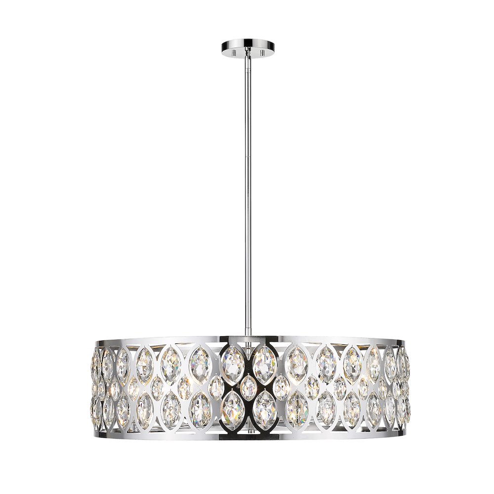Z-Lite 8 Light Chandelier. Picture 1