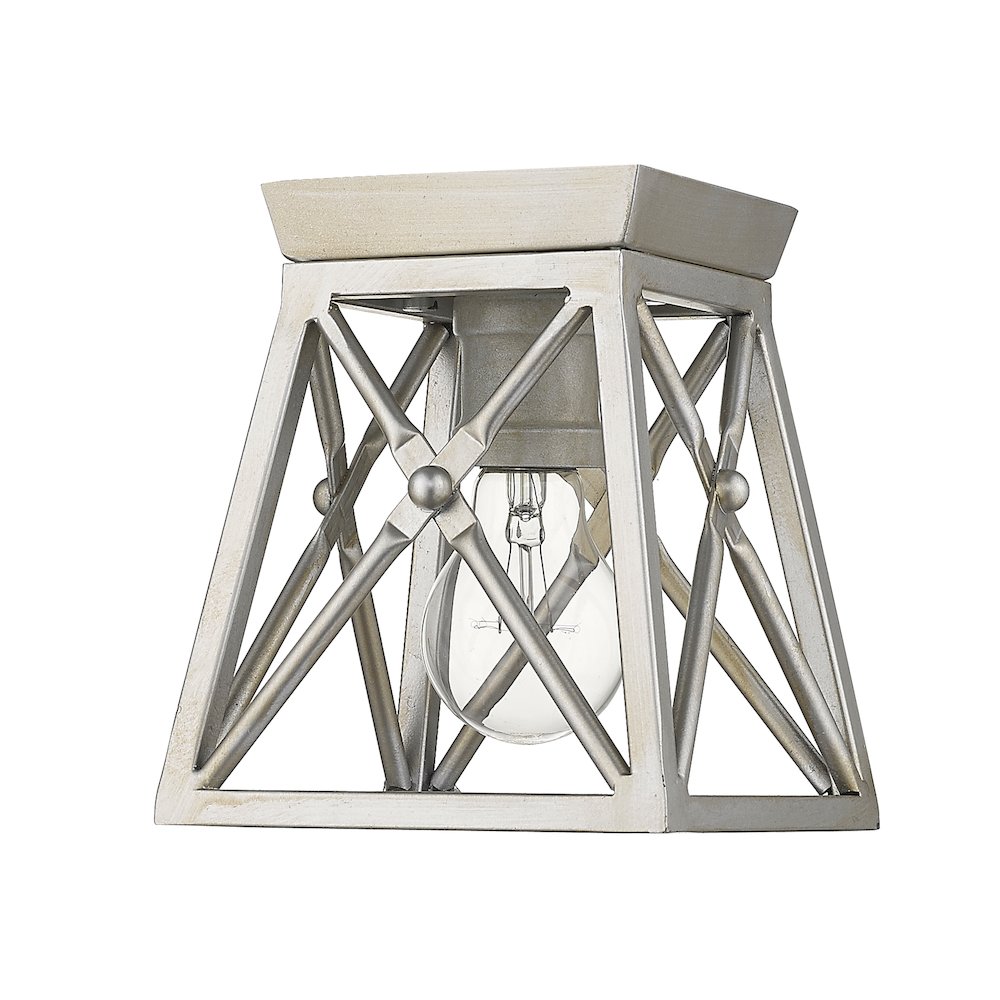 Z-Lite 1 Light Flush Mount. Picture 4