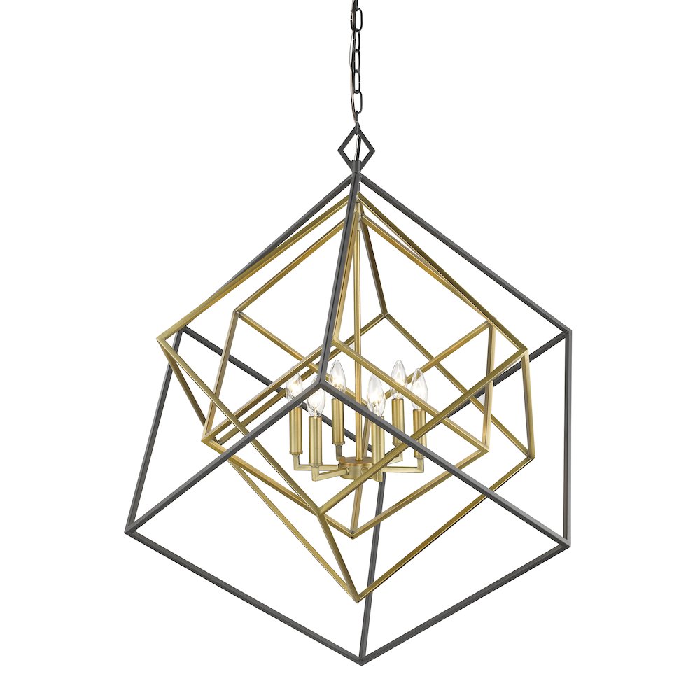 Z-Lite 6 Light Chandelier. Picture 2