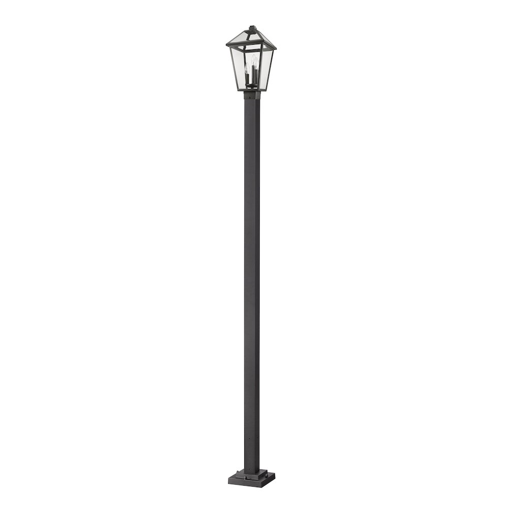 Z-Lite 3 Light Outdoor Post Mounted Fixture. Picture 3