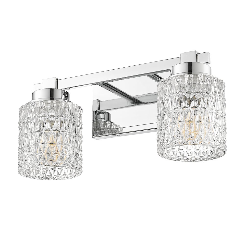 Z-Lite 2 Light Vanity, Chrome. Picture 7