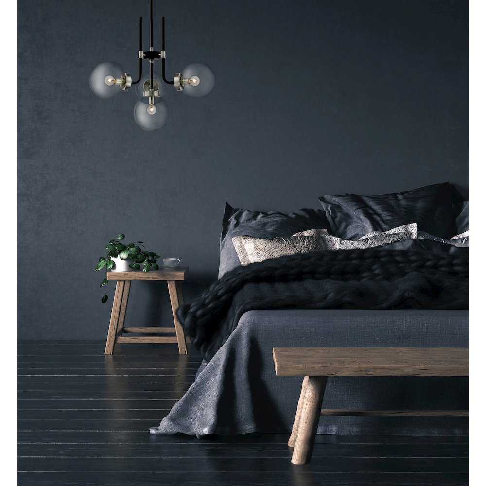 Z-Lite 4 Light Chandelier. Picture 7