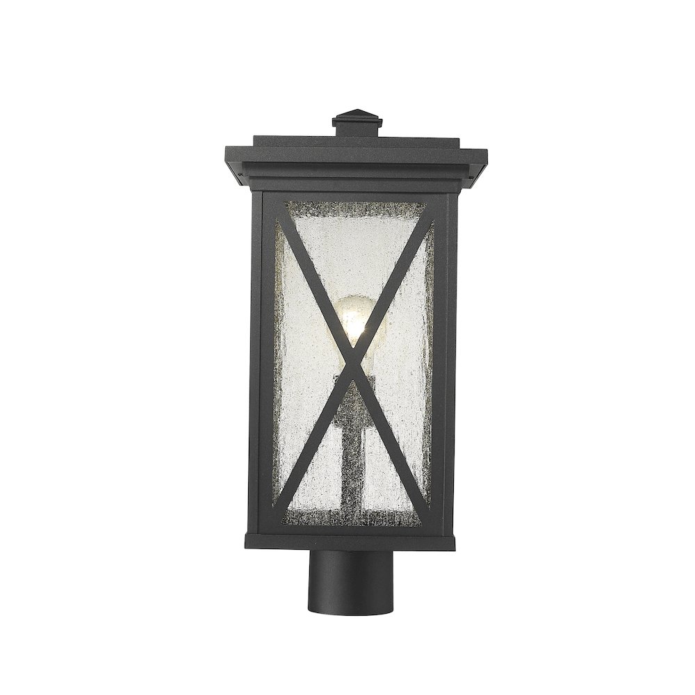 Z-Lite 1 Light Outdoor Post Mount Fixture. Picture 2