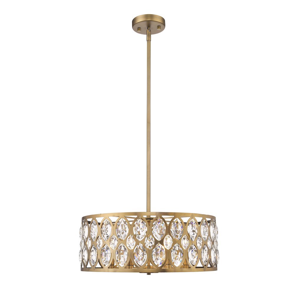Z-Lite 6 Light Chandelier. Picture 1