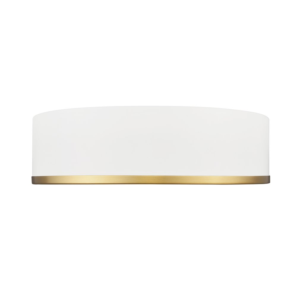 Z-Lite 1 Light Flush Mount. Picture 2
