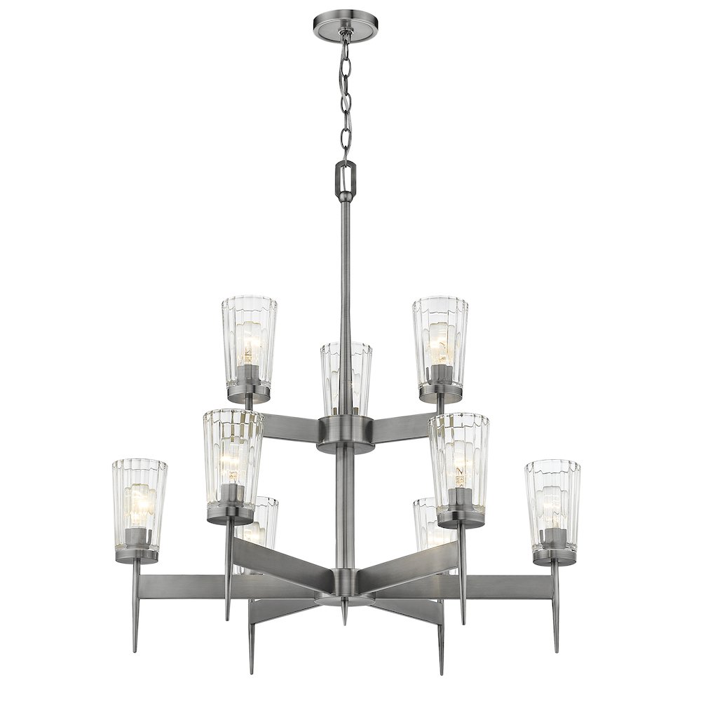 Z-Lite 9 Light Chandelier. Picture 3