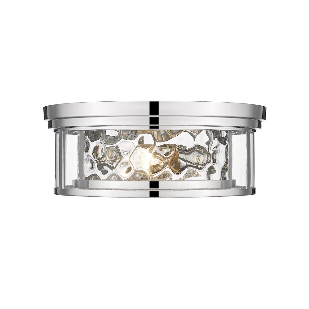 Z-Lite 3 Light Flush Mount. Picture 2