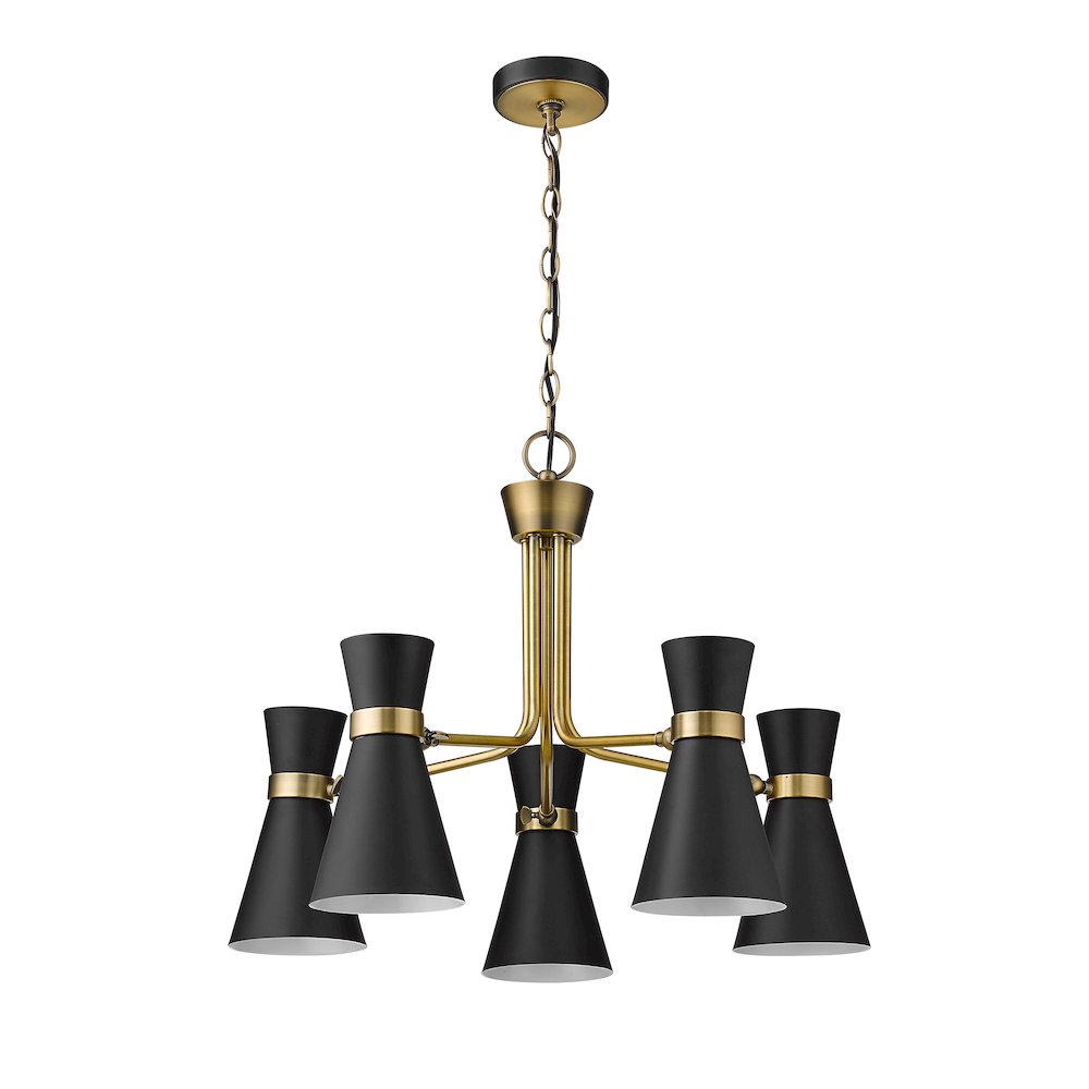 Z-Lite 5 Light Chandelier. Picture 5