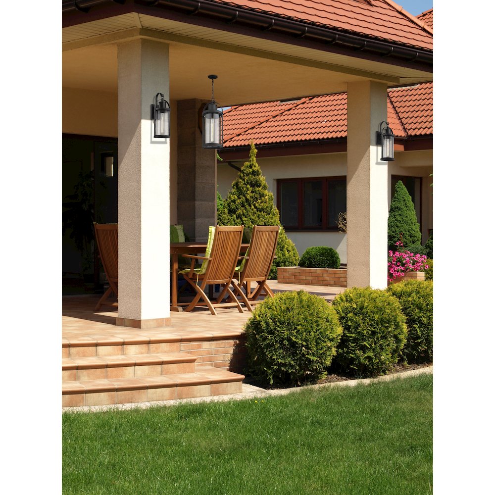 Z-Lite 1 Light Outdoor Chain Mount Ceiling Fixture. Picture 6