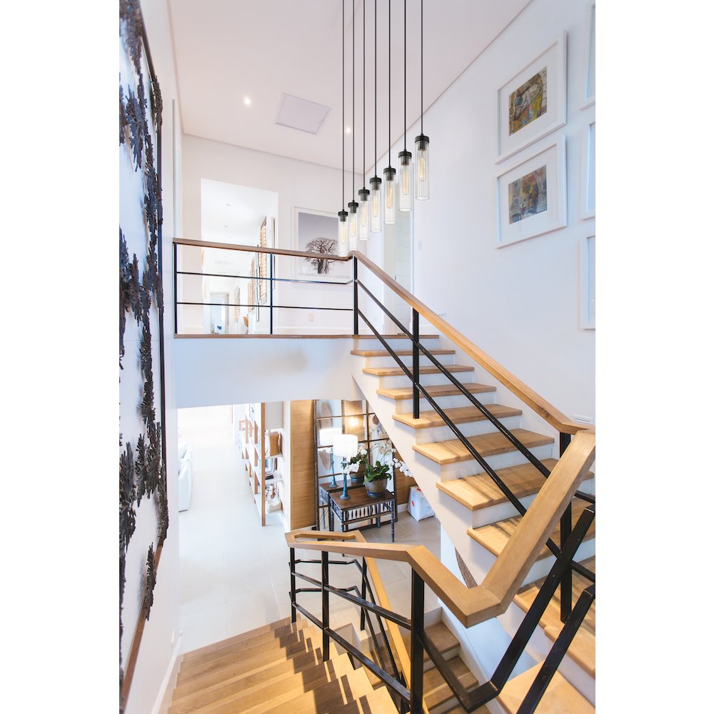 Z-Lite 7 Light Linear Chandelier. Picture 6