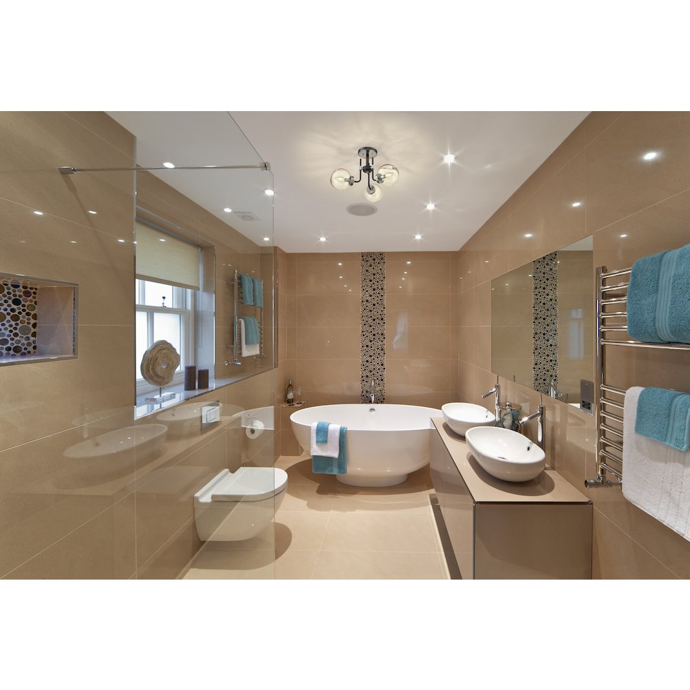 Z-Lite 3 Light Semi Flush Mount. Picture 6