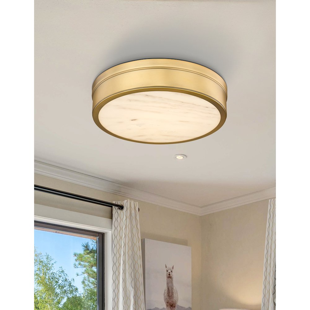 Z-Lite 1 Light Flush Mount. Picture 7