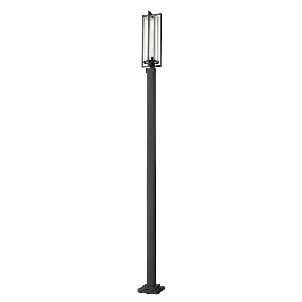Z-Lite 1 Light Outdoor Post Mounted Fixture. Picture 5