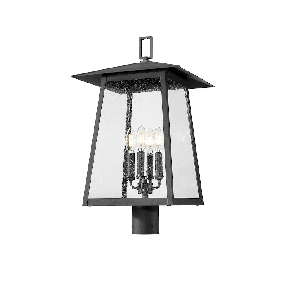 Z-Lite 4 Light Outdoor Post Mount Fixture. Picture 1