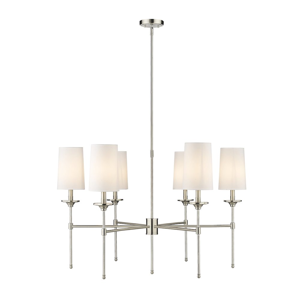 Z-Lite 6 Light Chandelier. Picture 2