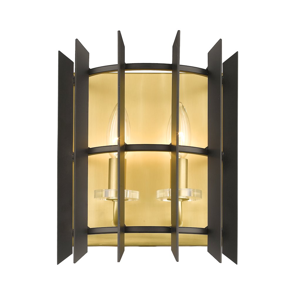 Z-Lite 2 Light Wall Sconce. Picture 1