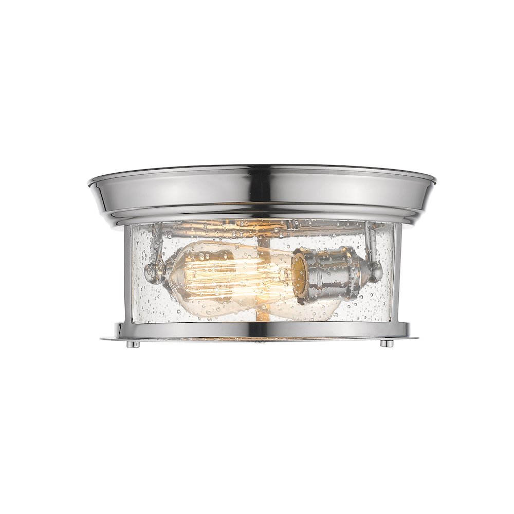 Z-Lite 2 Light Flush Mount. Picture 2