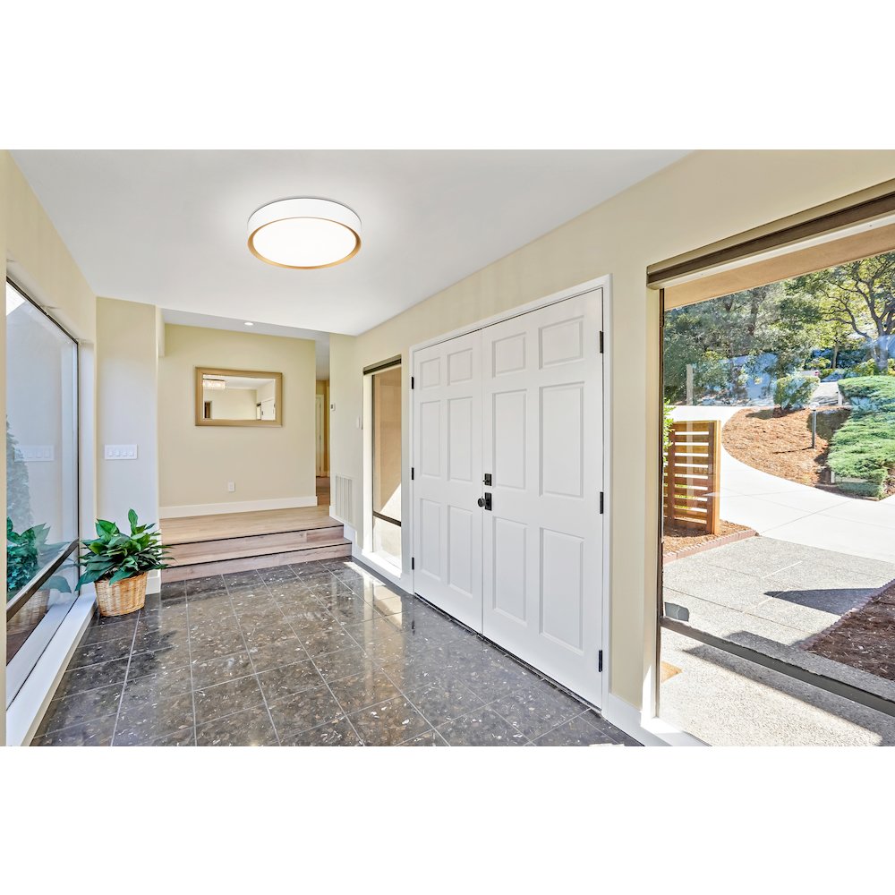 Z-Lite 1 Light Flush Mount. Picture 6