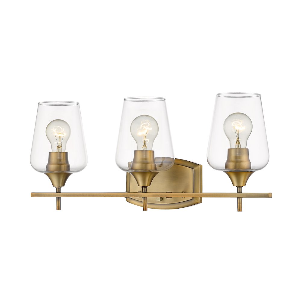 Z-Lite 3 Light Vanity. Picture 1