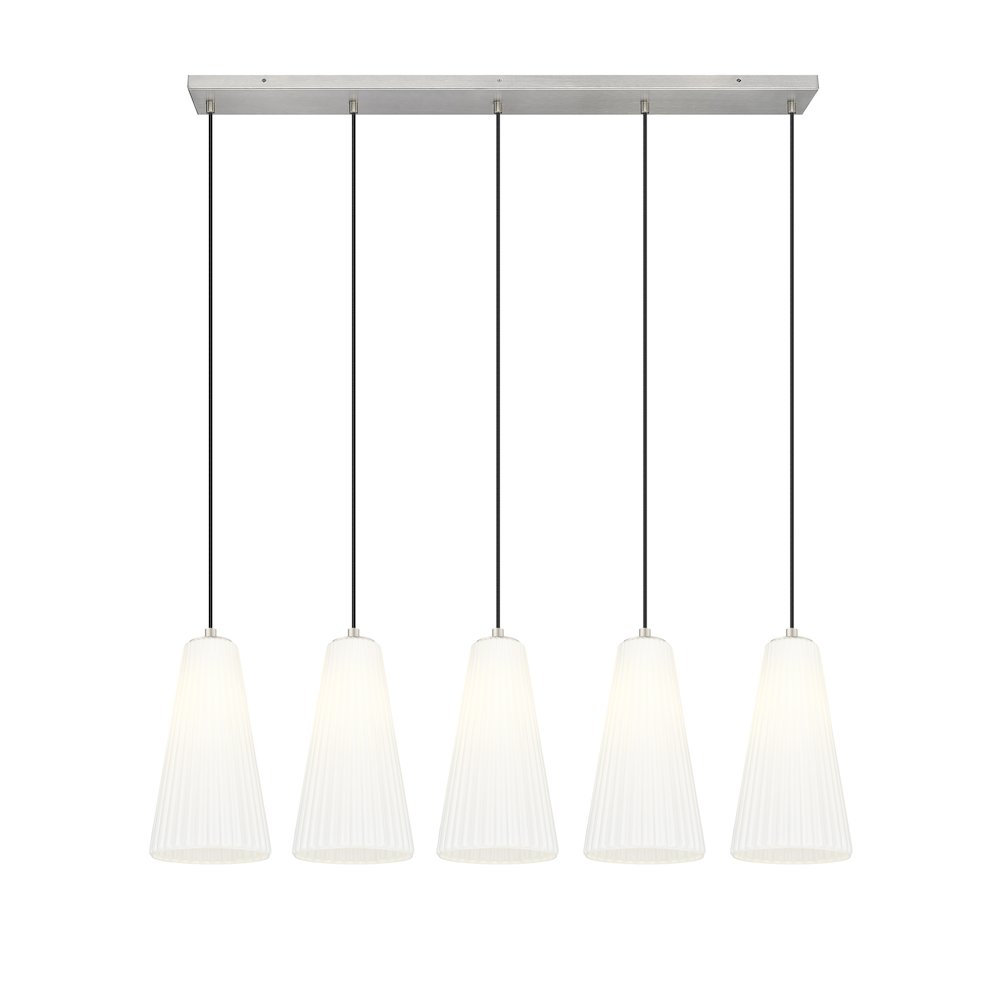 Z-Lite 5 Light Linear Chandelier. Picture 2