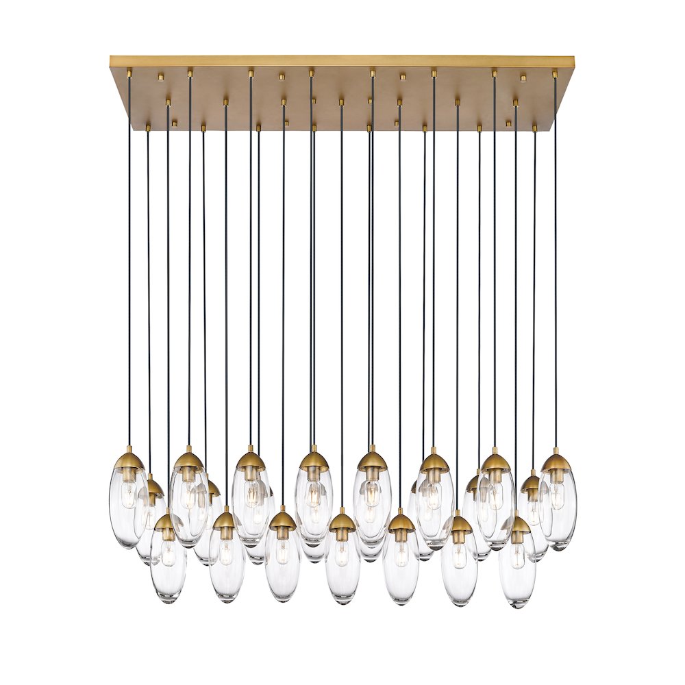 Z-Lite 23 Light Linear Chandelier. Picture 1