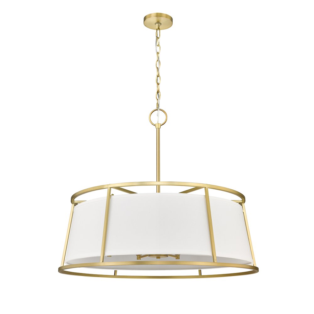 Z-Lite 8 Light Chandelier. Picture 5