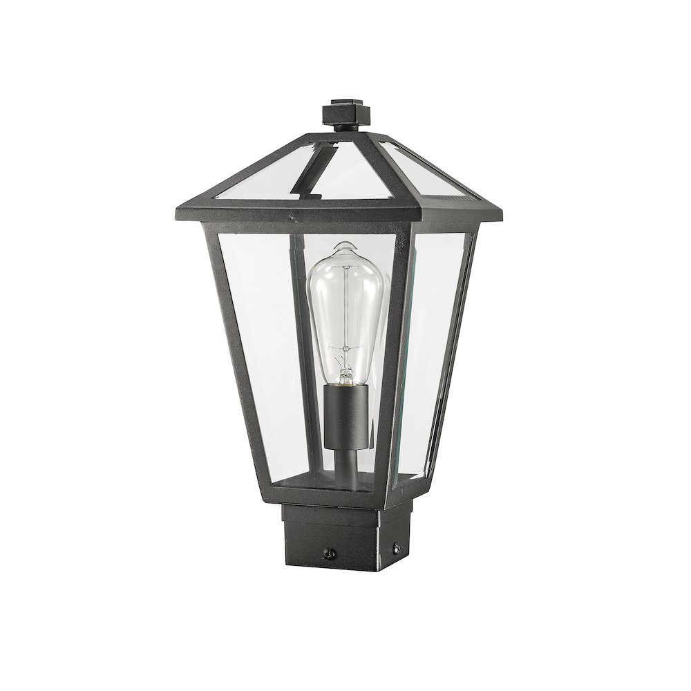 Z-Lite 1 Light Outdoor Post Mount Fixture. Picture 5