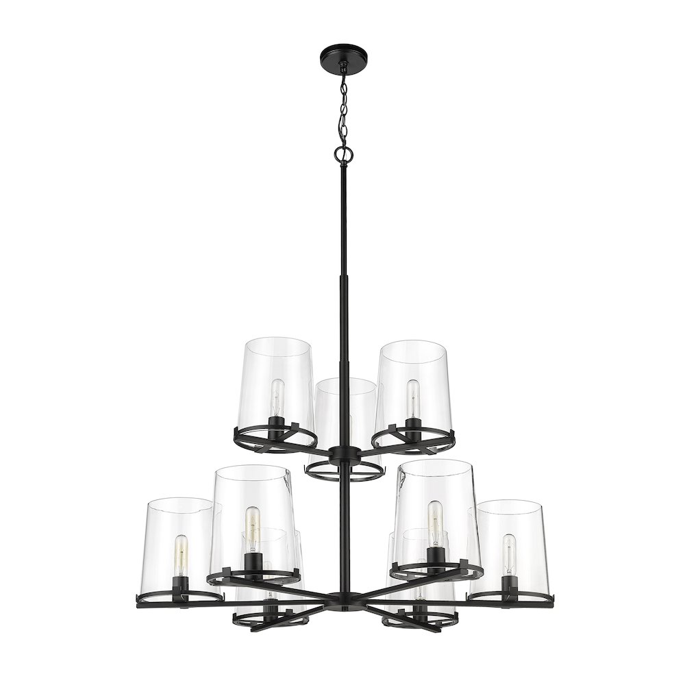 Z-Lite 9 Light Chandelier. Picture 5