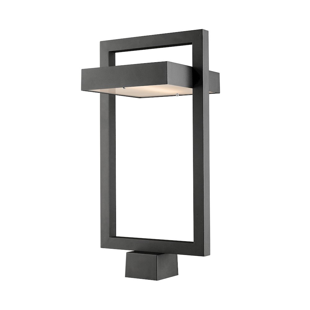 Z-Lite 1 Light Outdoor Post Mount Fixture. Picture 1
