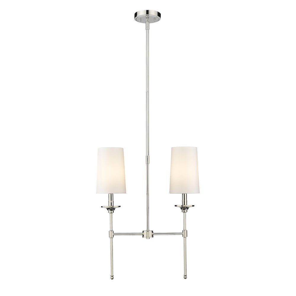 Z-Lite 2 Light Linear Chandelier. Picture 2