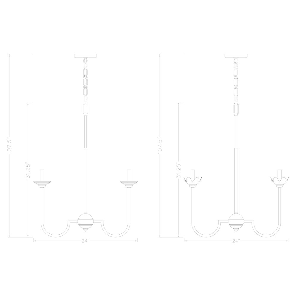 Z-Lite Allistair 5 Light Chandelier in Matte Black color, Steel frame. Picture 8