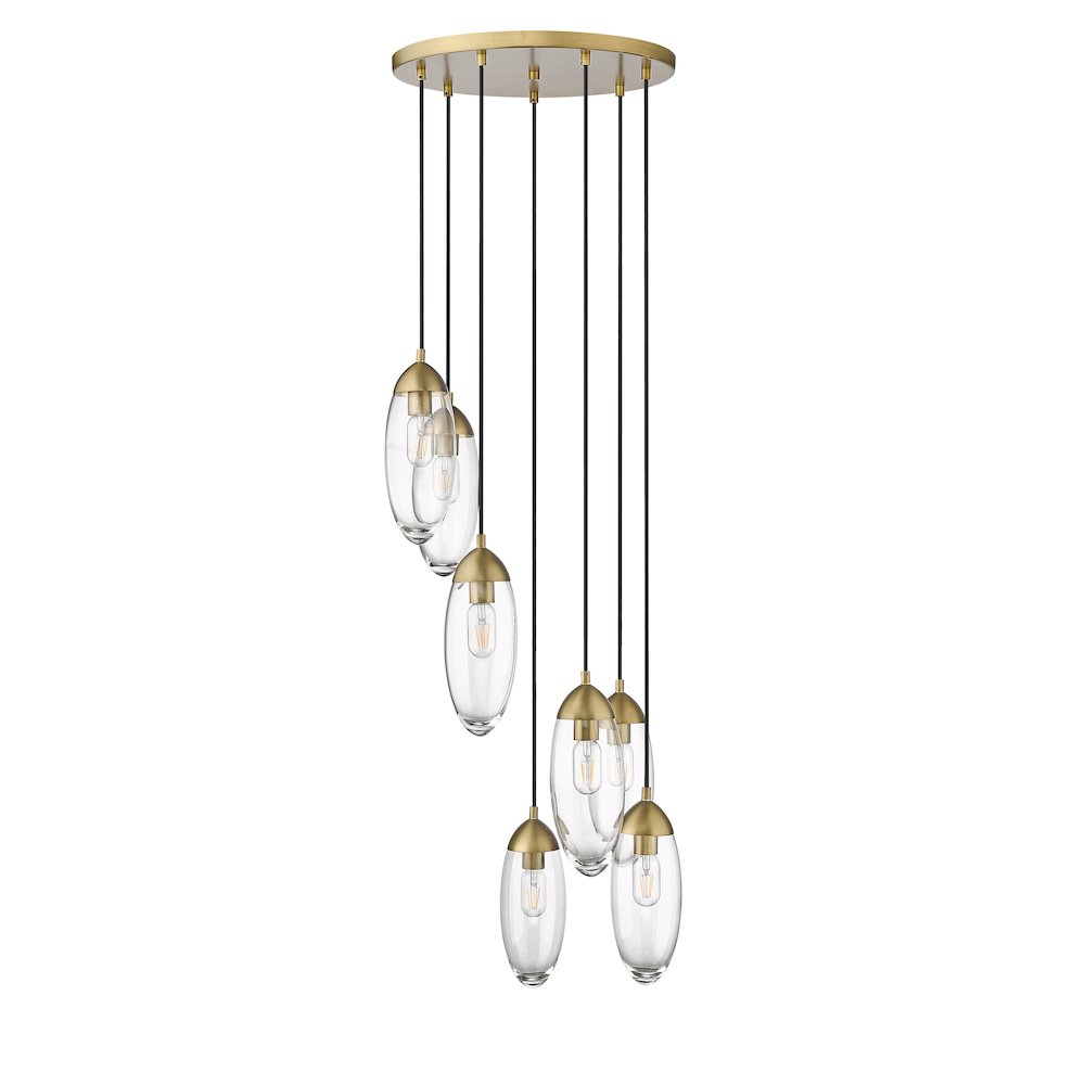Z-Lite 7 Light Chandelier. Picture 5