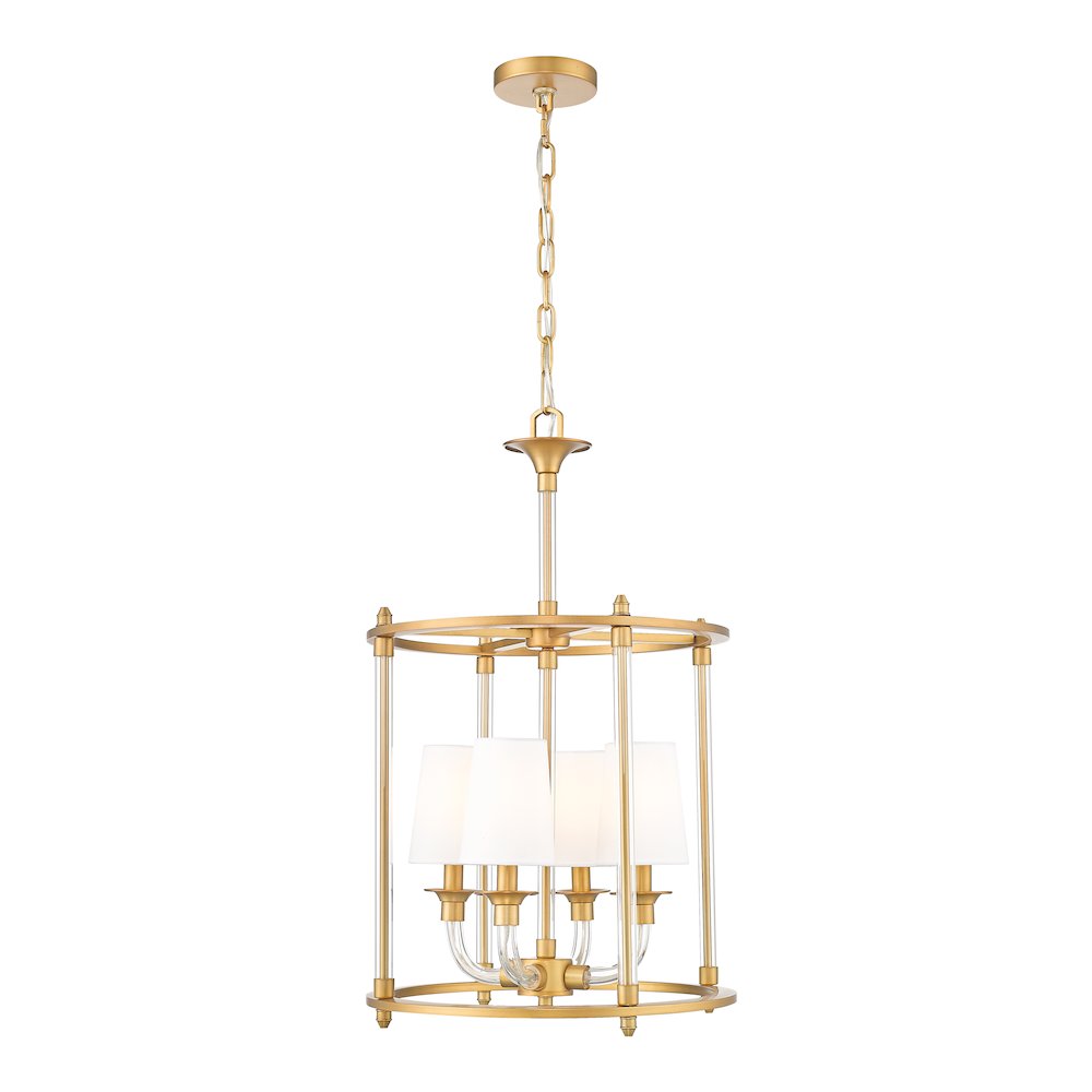 Z-Lite 4 Light Chandelier. Picture 1
