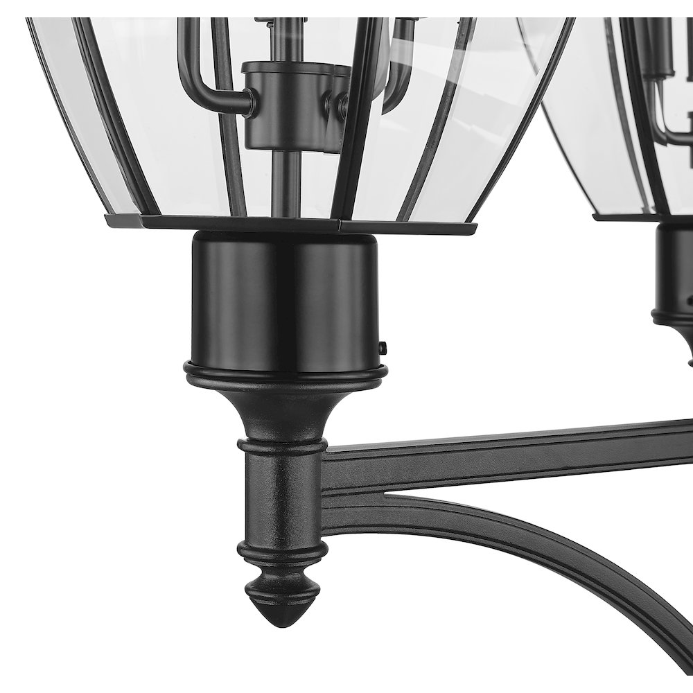 Z-Lite 3 Light Outdoor Post Mount Fixture. Picture 4