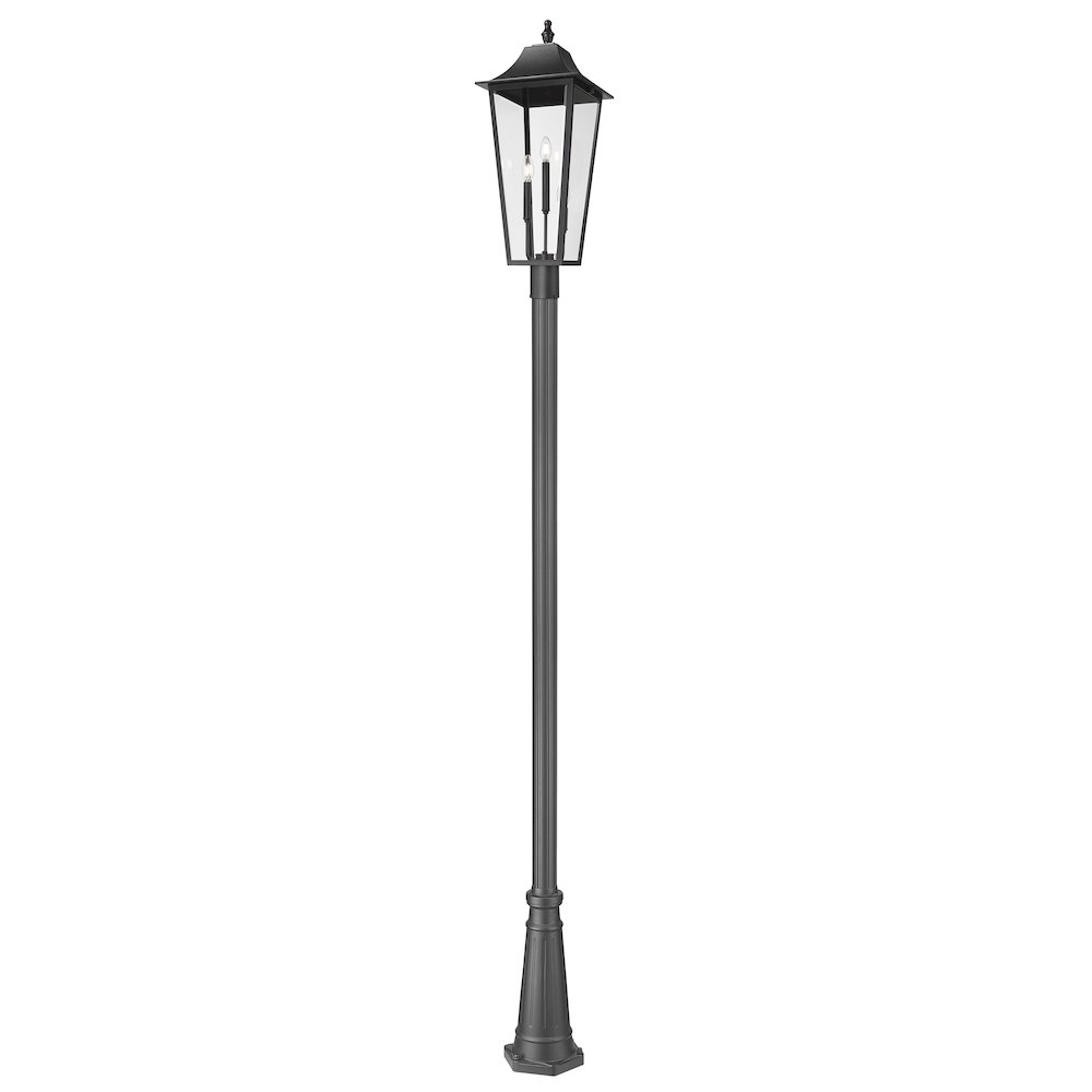 Z-Lite 3 Light Outdoor Post Mounted Fixture. Picture 1