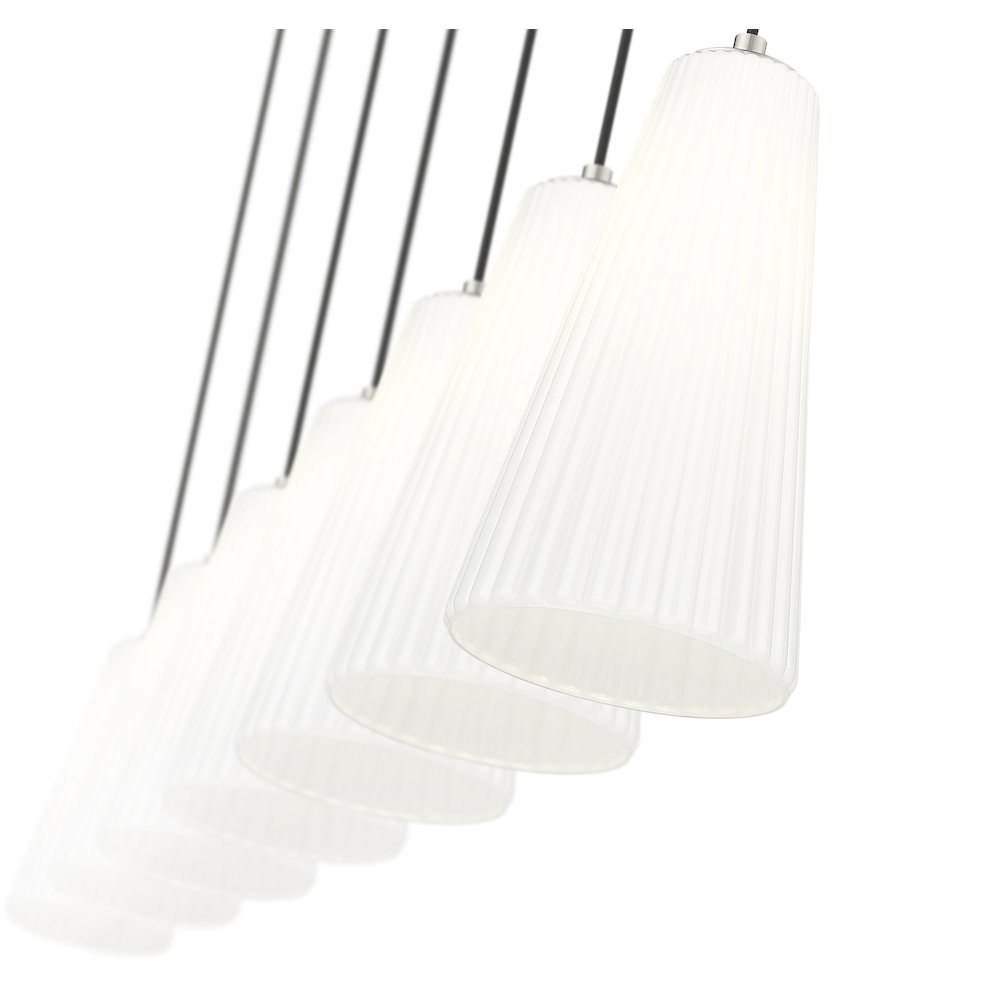 Z-Lite 7 Light Linear Chandelier. Picture 4