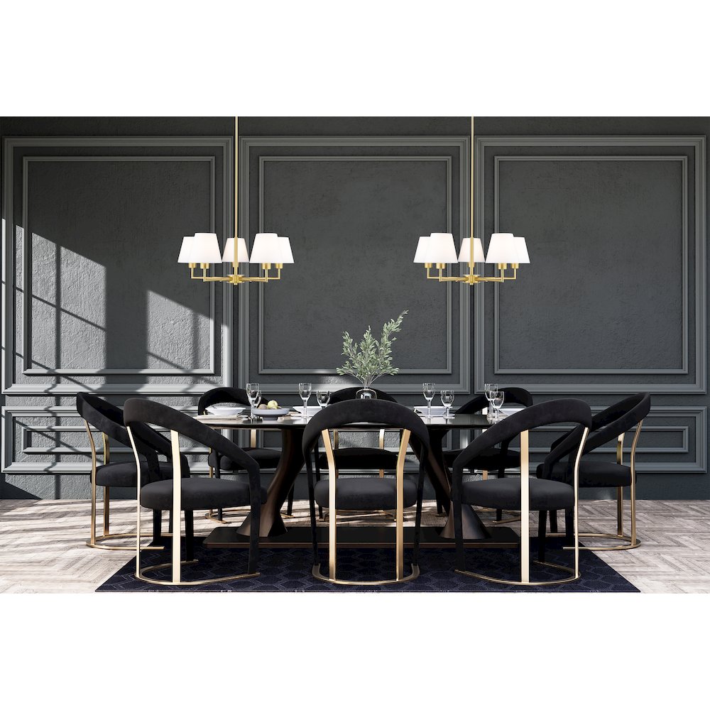 Z-Lite 5 Light Chandelier. Picture 6
