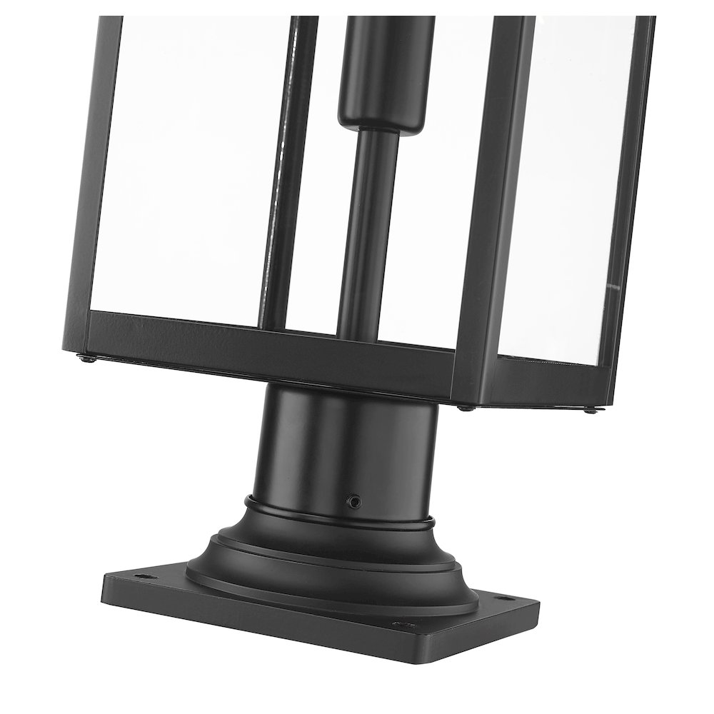Z-Lite 1 Light Outdoor Pier Mounted Fixture. Picture 4