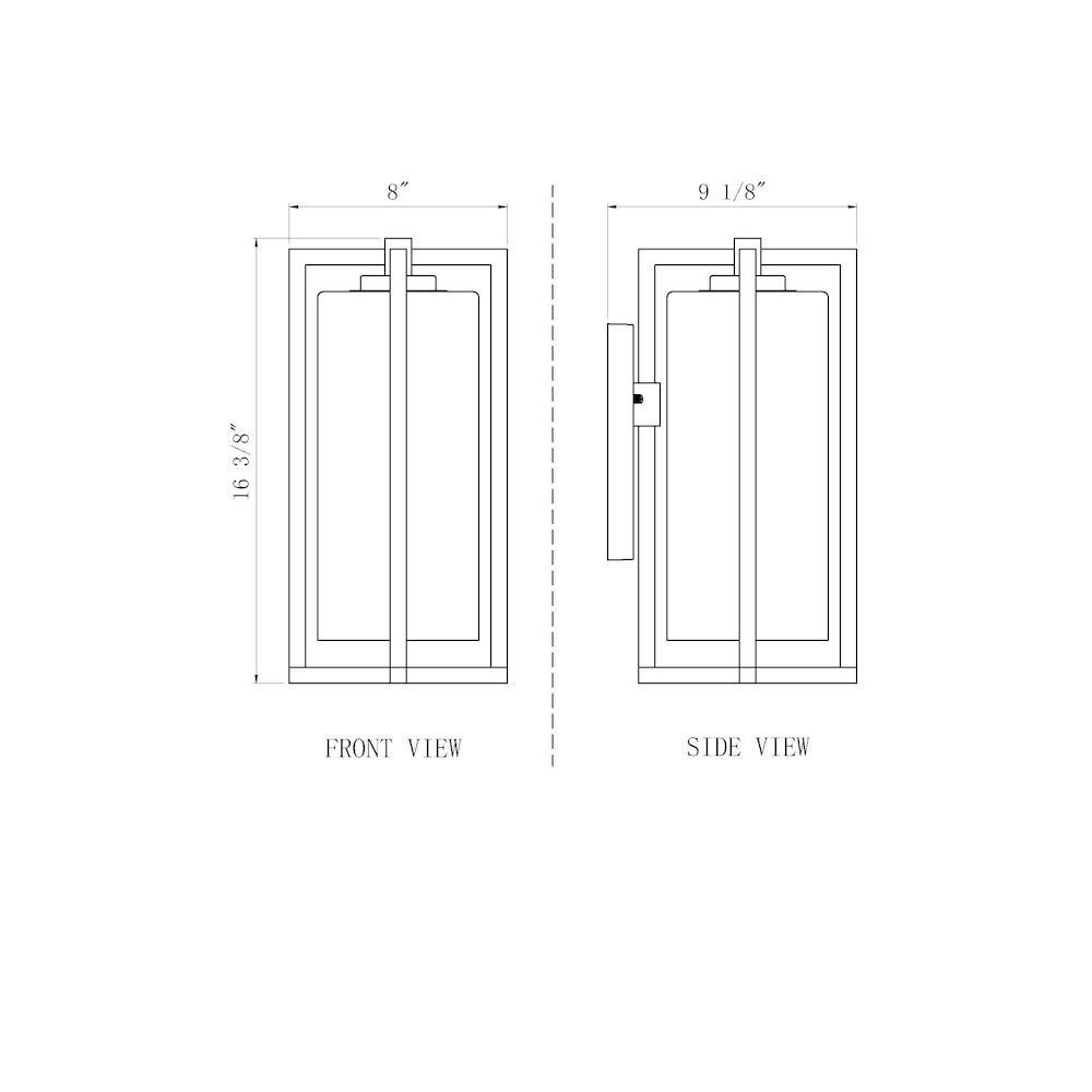 Z-Lite 1 Light Outdoor Wall Light. Picture 8