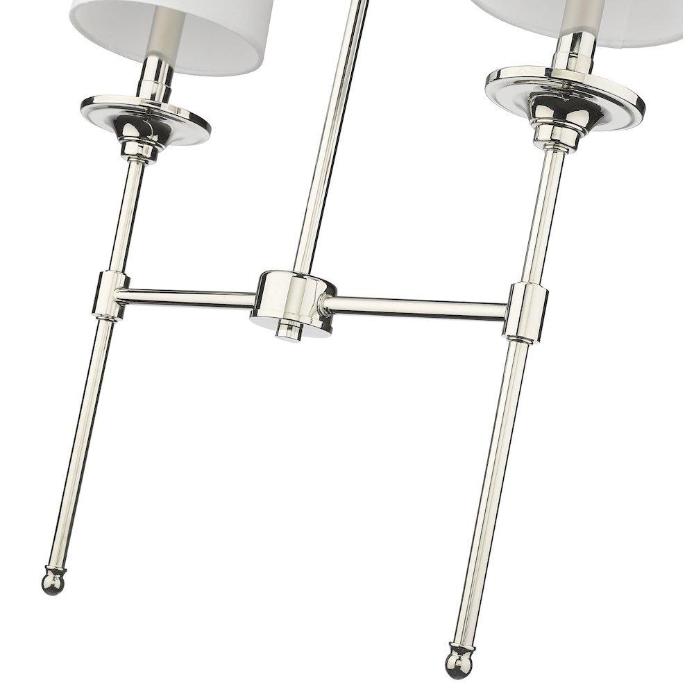 Z-Lite 2 Light Linear Chandelier. Picture 4