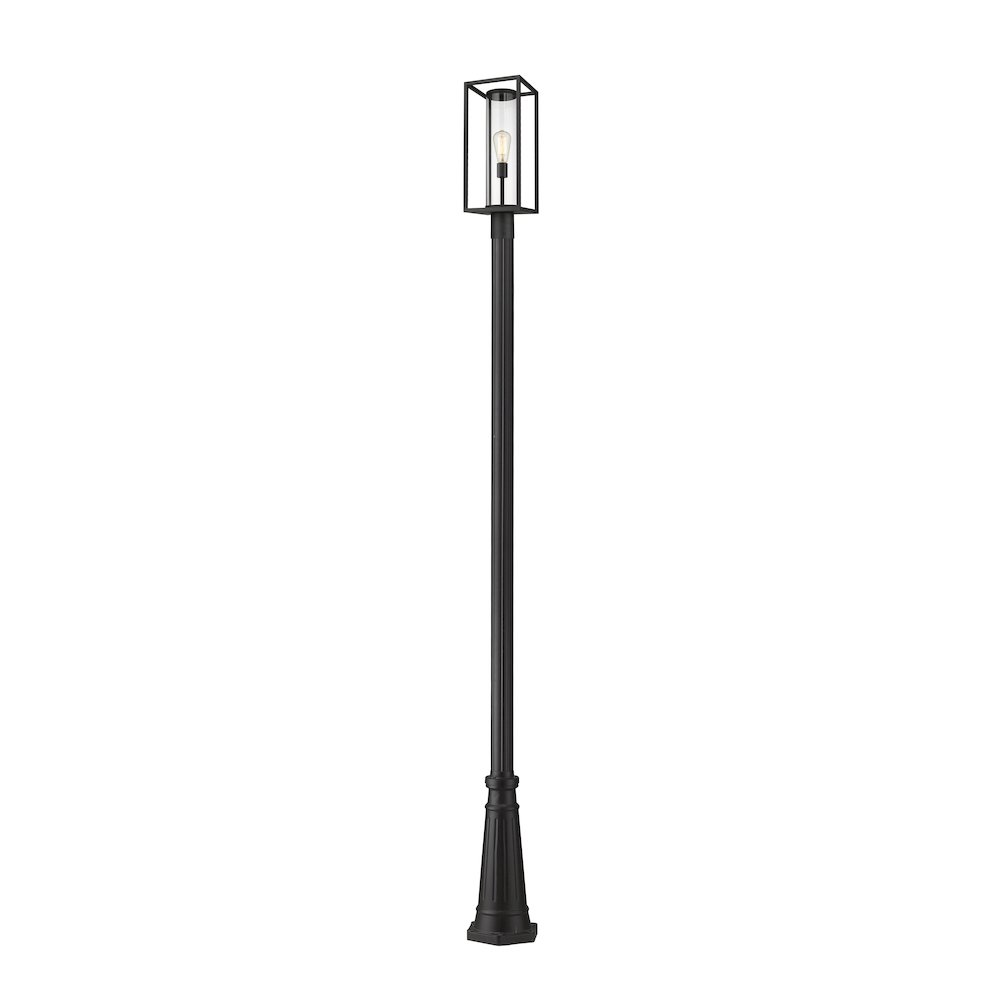 Z-Lite 1 Light Outdoor Post Mounted Fixture. Picture 1