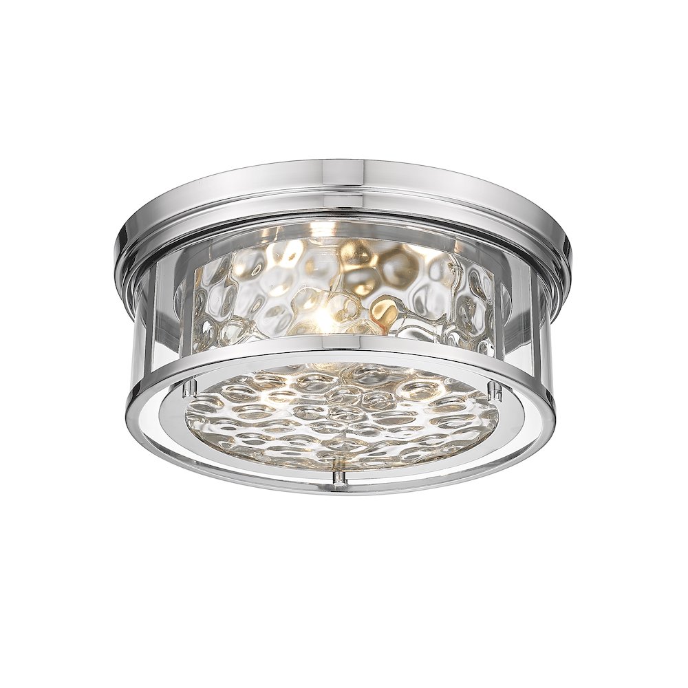 Z-Lite 3 Light Flush Mount. Picture 3